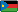 bandiera Sudan del Sud