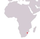 Location in Africa