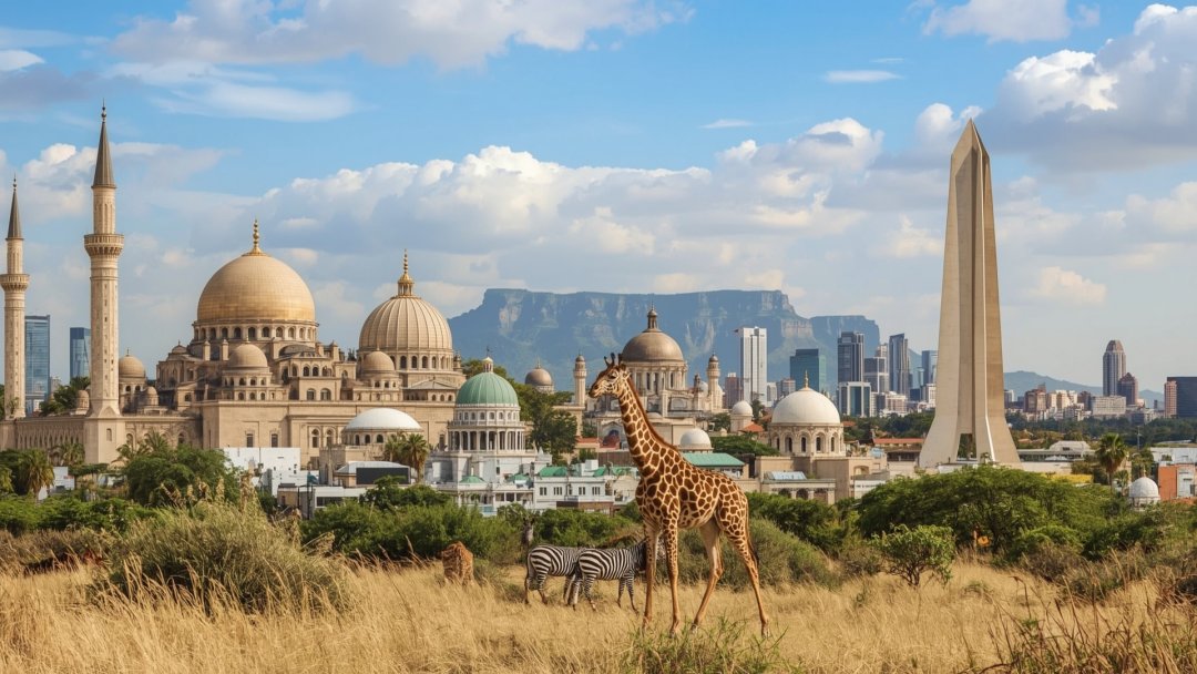 Monumenti famosi capitali africane