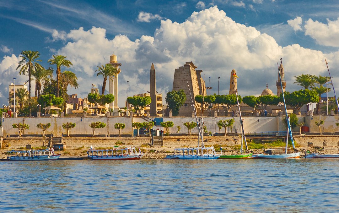 Il Nilo a Luxor