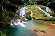 El Nicho Waterfalls