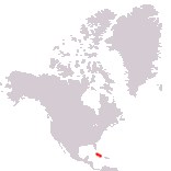 Location in North-Central America