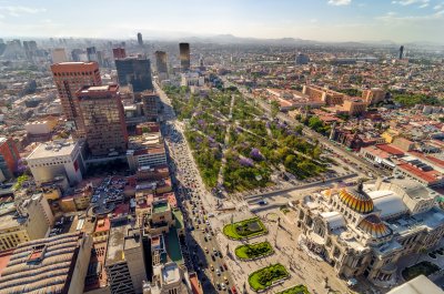 Mexico City skyline