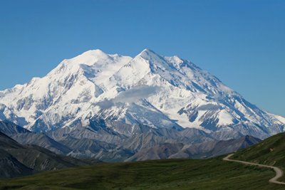 Panorama dell'imponente Denali