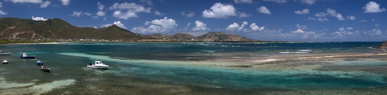 Panorama di Saint Martin