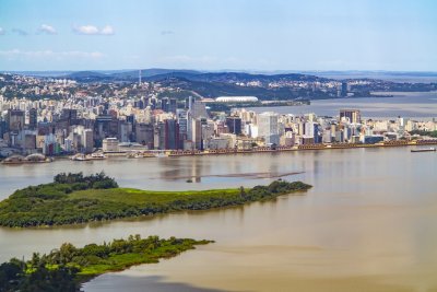 Lagoa dos Patos in Porto Alegre