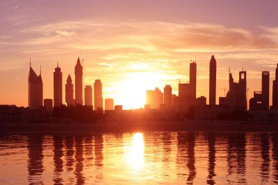 Skyline di Dubai, foto di Jan Michael Pfeiffer