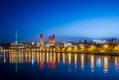 Skyline di Baku