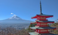 Monte Fuji e Chureito Pagoda