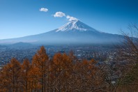 Monte Fuji in autunno