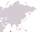 Localizzazione Territorio Britannico dell'Oceano Indiano