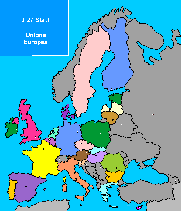 Unione Europea Csce E Consiglio D Europa Global Geografia