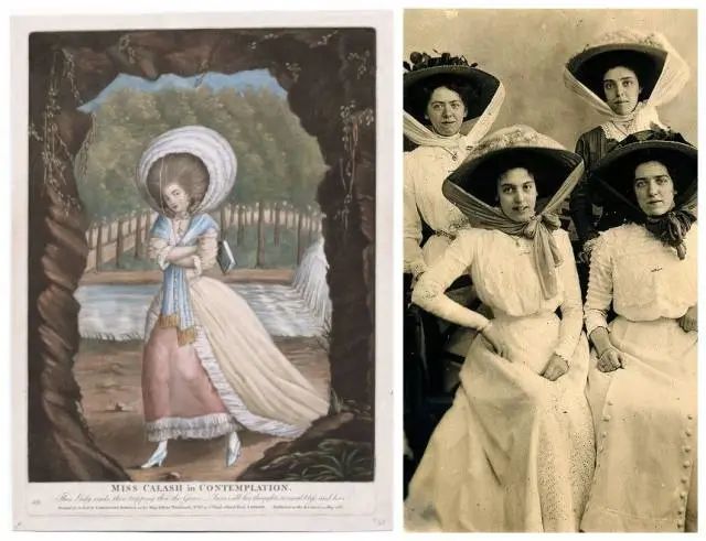 Hats in women fashion