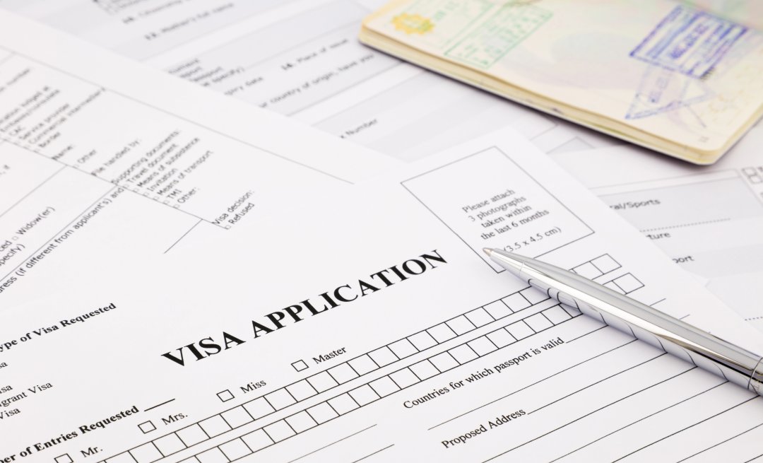 Visa application for travel abroad