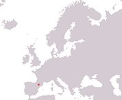 Location in Europe