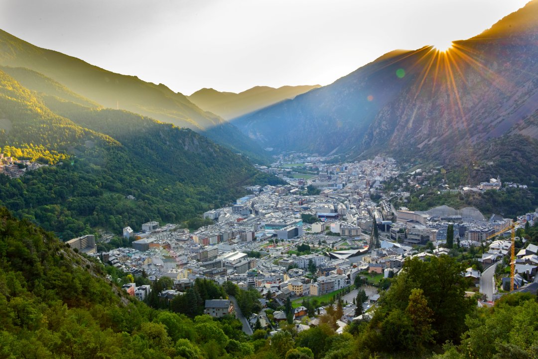 Panorama di Andorra La Vella
