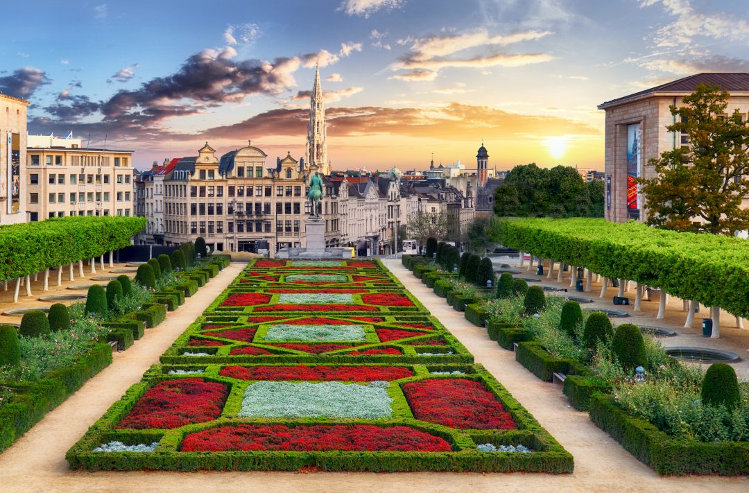 Panorama della capitale belga Bruxelles