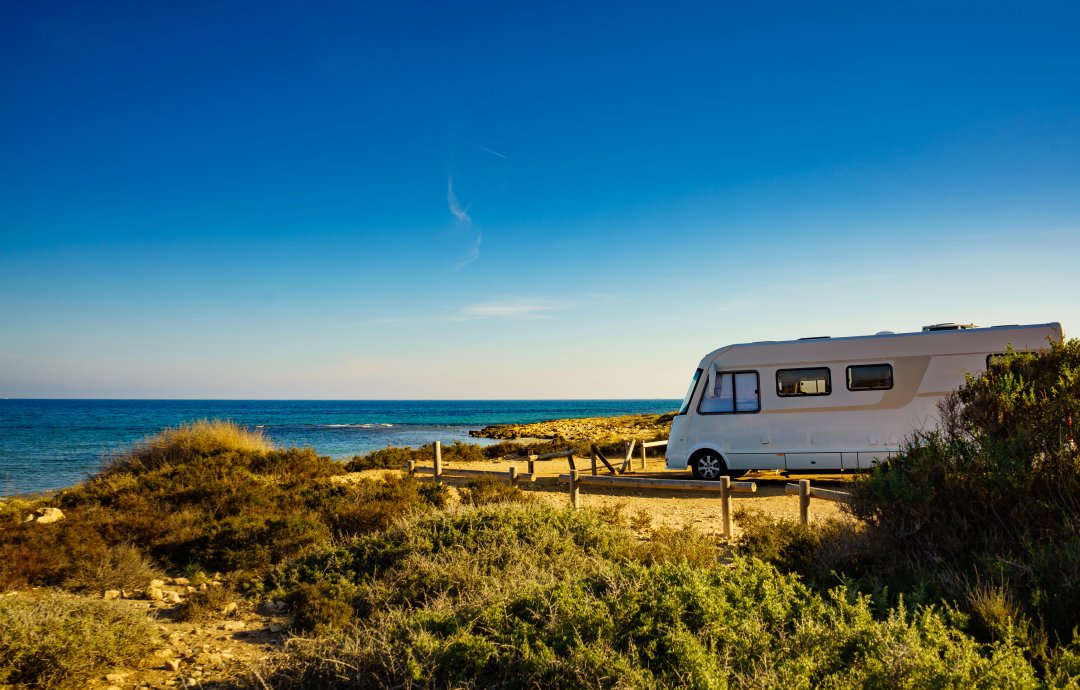 Camper sulla costa spagnola