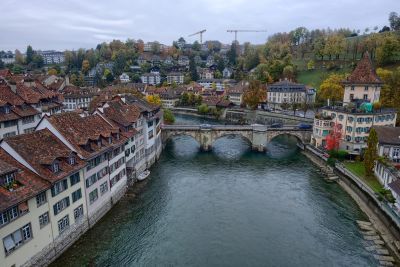 Il fiume Aare che lambisce Berna