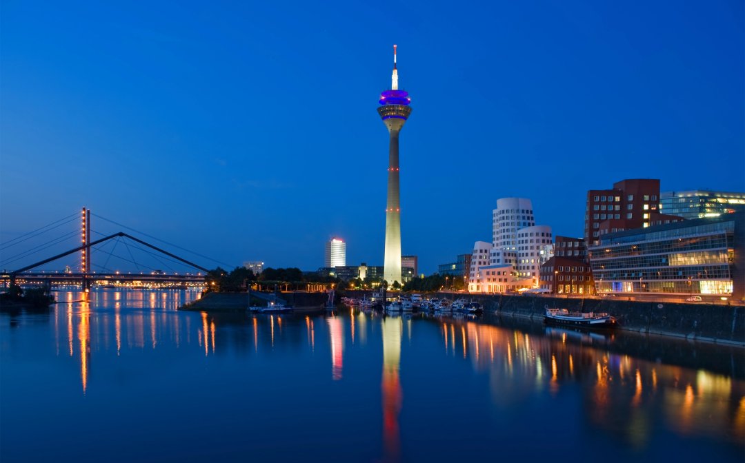 Skyline di Dusseldorf