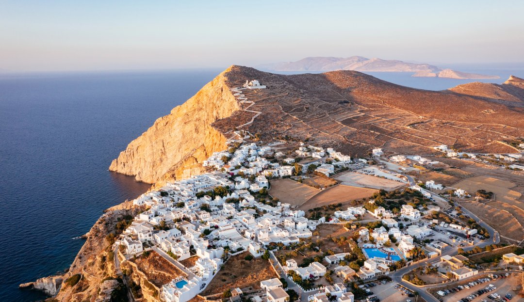 L'isola di Folegandros nelle Cicladi