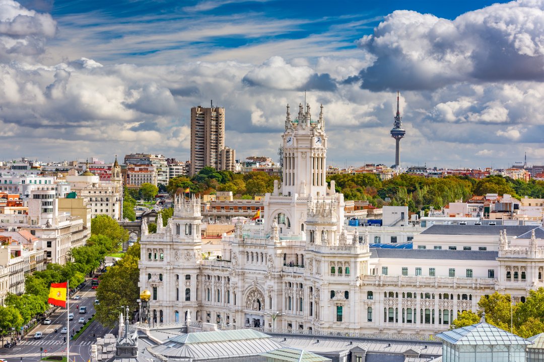 Panorama di Madrid