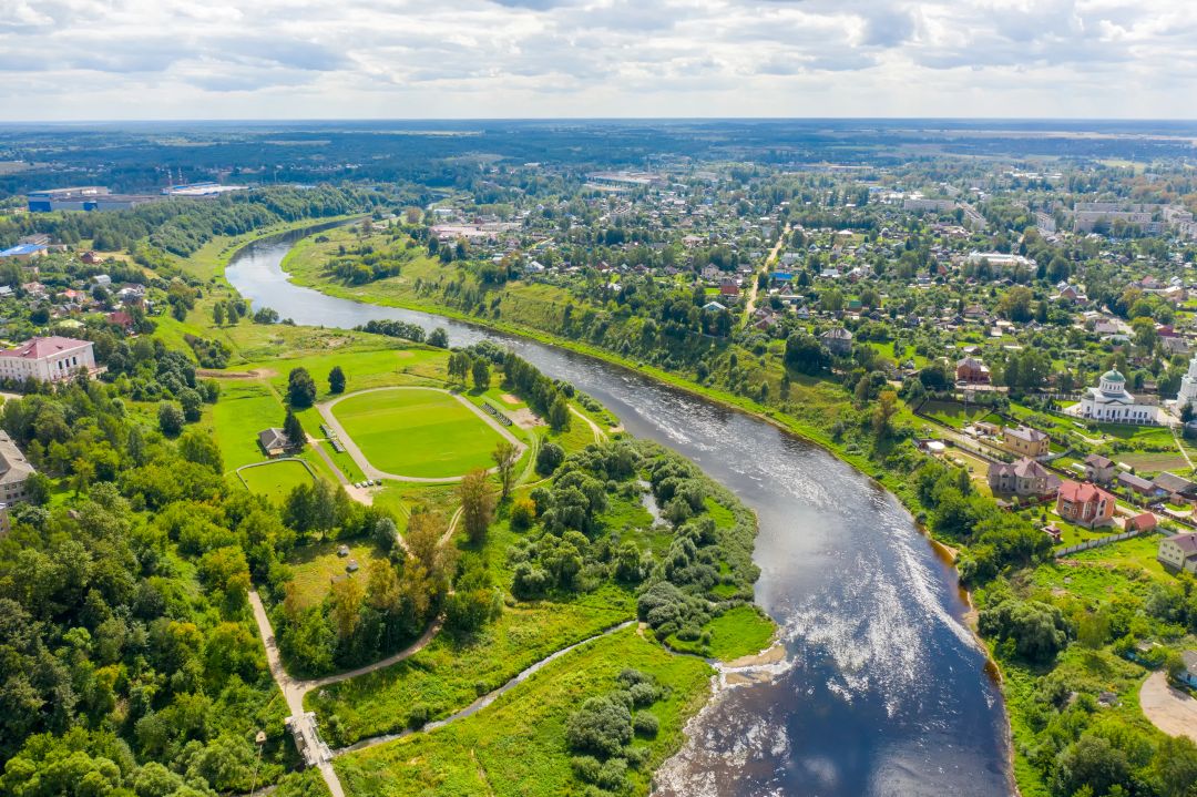 Il Volga a Saratov