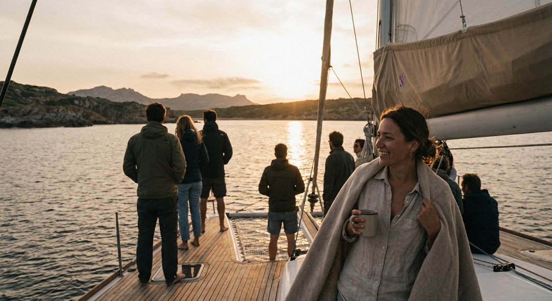 Da Stintino all'Asinara in catamarano