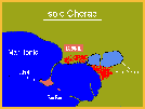 Mappa delle Isole Chèradi