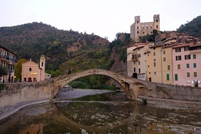 Il Torrente Nervia a Dolceacqua