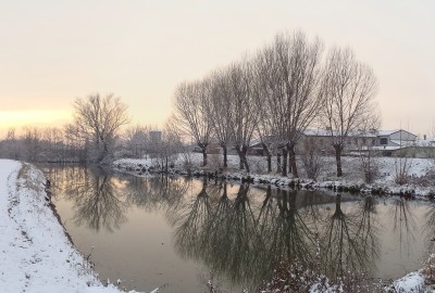 L'Oglio in inverno
