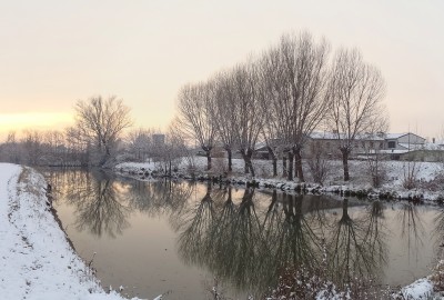 L'Oglio in inverno