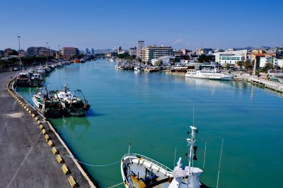 Il fiume Pescara nell'omonima citt