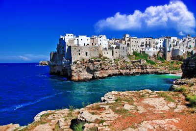 Panorama di Polignano a Mare