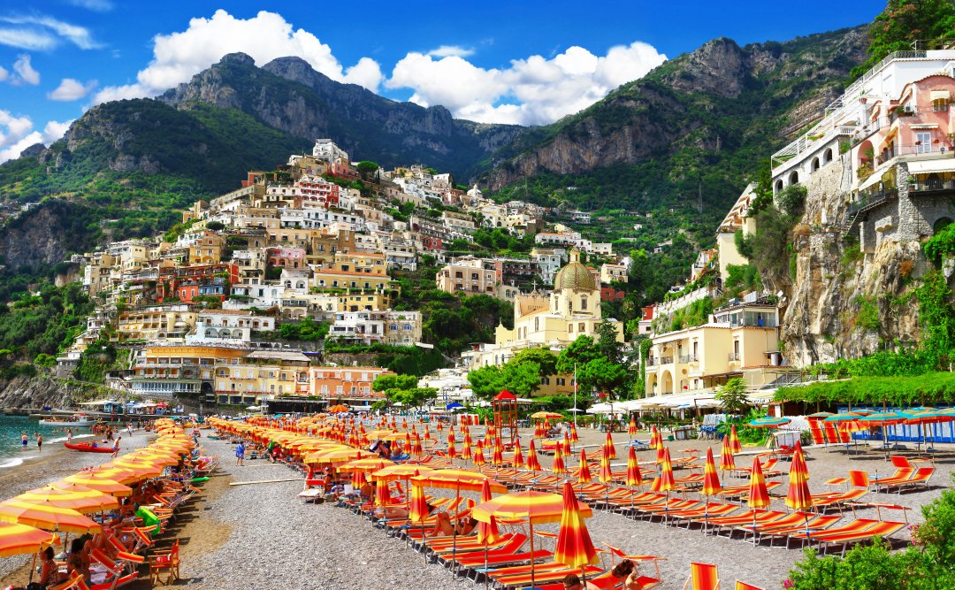 Positano nella Costiera Amalfitana
