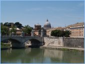 Tevere e Basilica di San Pietro