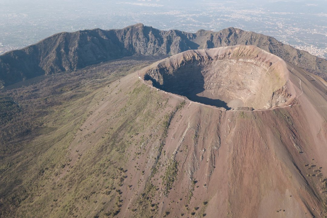 Il Vesuvio al giorno d'oggi