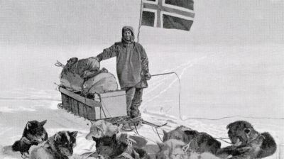 Roald Amundsen al Polo Sud