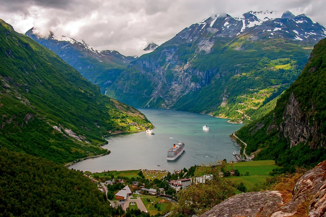 Fiordo di Geiranger, Norvegia