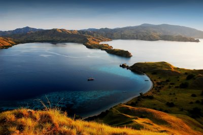 L'isola di Komodo in Indonesia