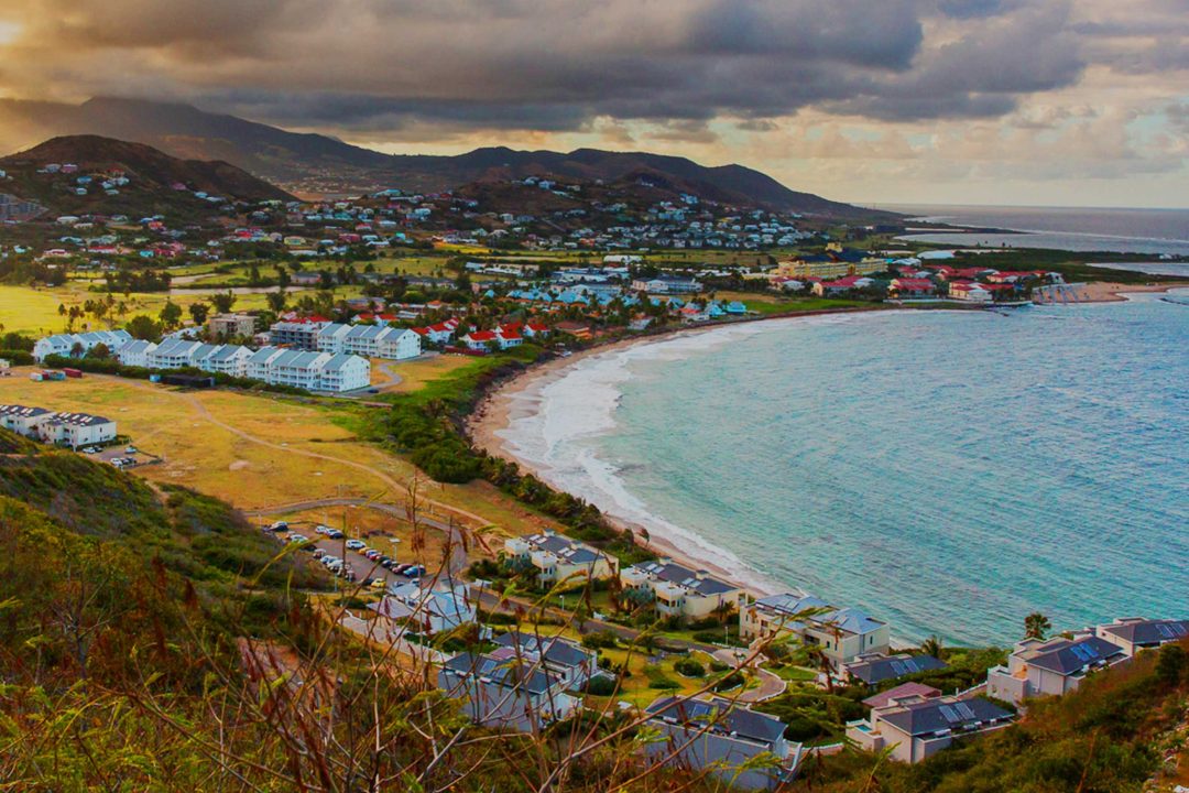 Panorama della capitale Basseterre