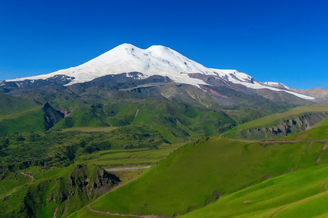 La doppia vetta dell'Elbrus