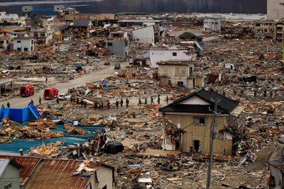 Il terremoto del 2011 nel Tohoku, in Giappone