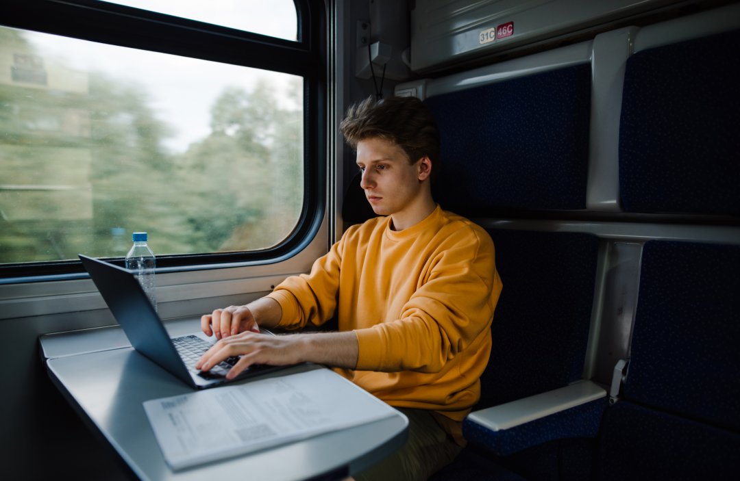 Viaggio in treno e tecnologia
