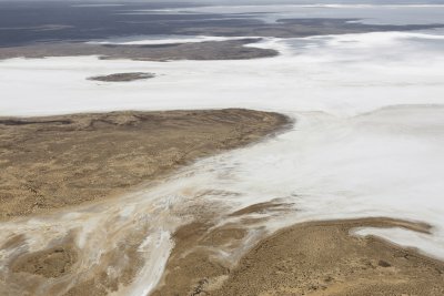 Il Lago Eyre visto dall'alto