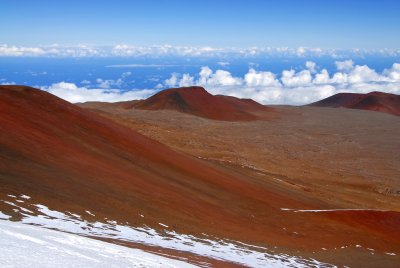 Il Mauna Kea innevato