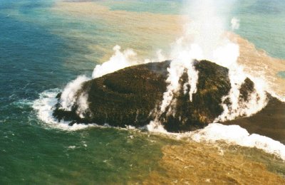 Vista aerea di Metis Shoal