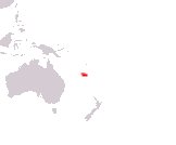 Localizzazione Nuova Caledonia